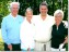 At Russ Abbot Golf Classic with Peter and Megs James and Julie Hilliard