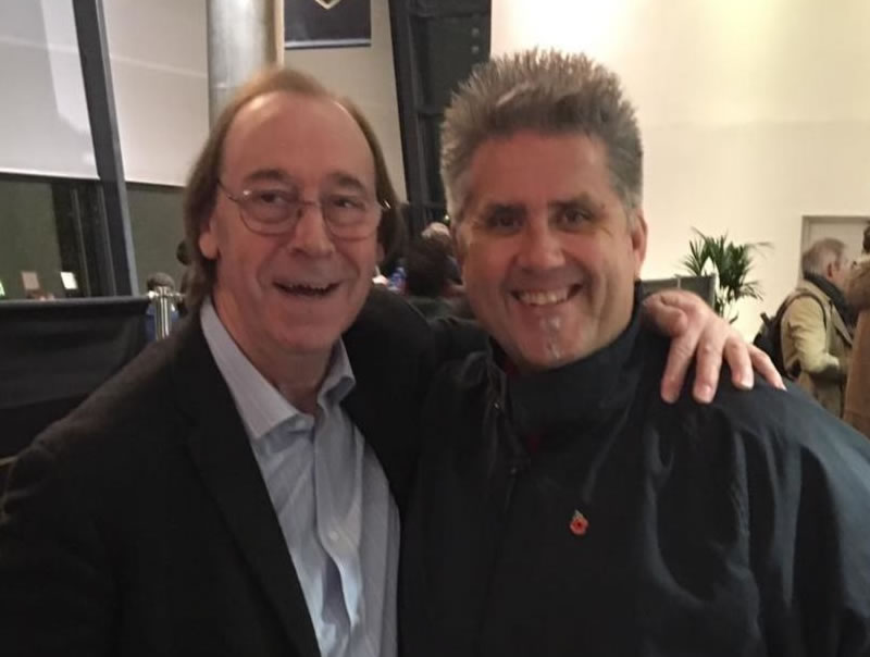 With Charlie George