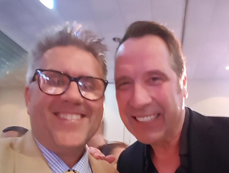 With David Seaman