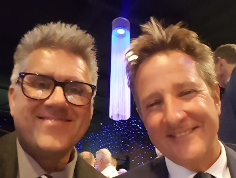 With Mark Nicholas
